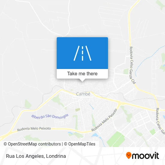 Rua Los Angeles map