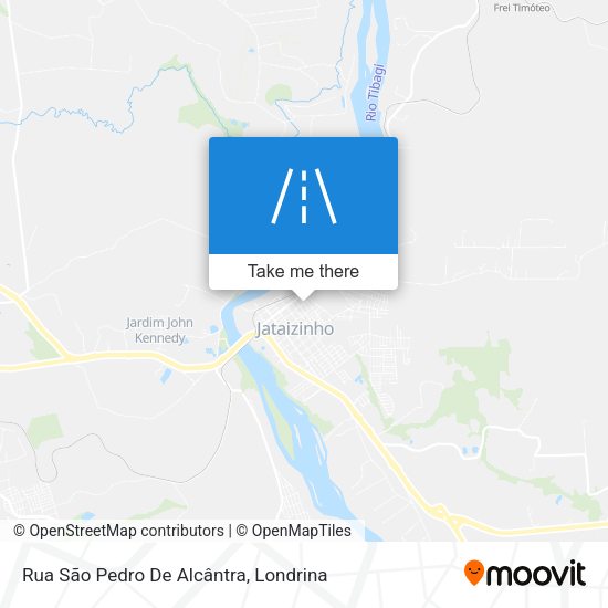 Rua São Pedro De Alcântra map