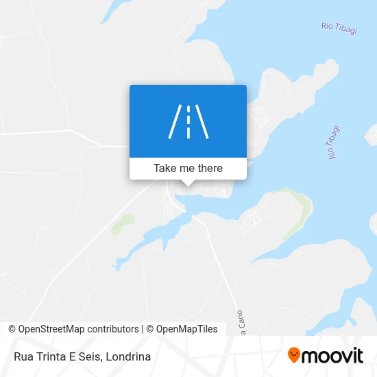 Rua Trinta E Seis map