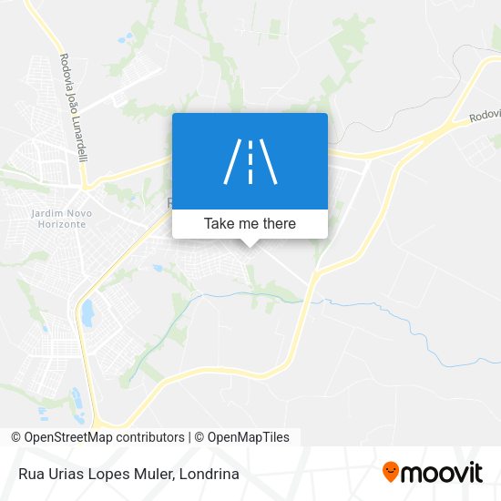 Rua Urias Lopes Muler map
