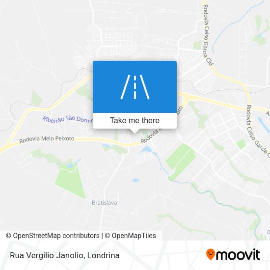 Rua Vergilio Janolio map