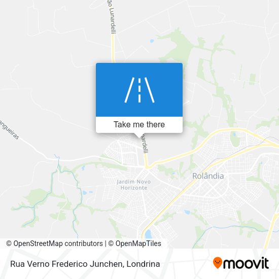 Rua Verno Frederico Junchen map