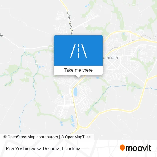 Rua Yoshimassa Demura map