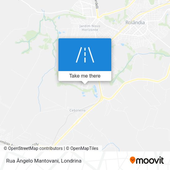 Rua Ângelo Mantovani map