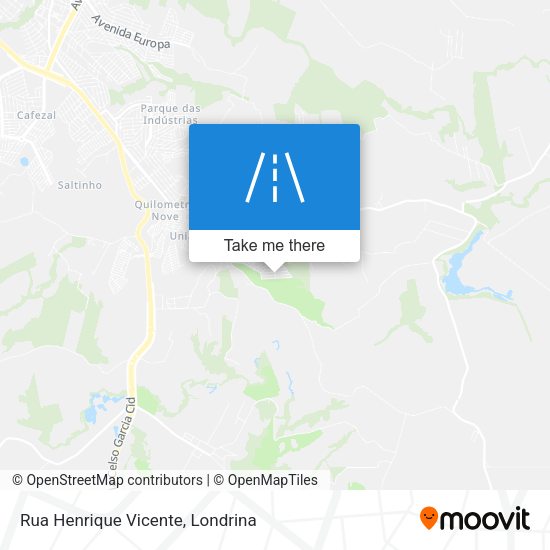 Rua Henrique Vicente map