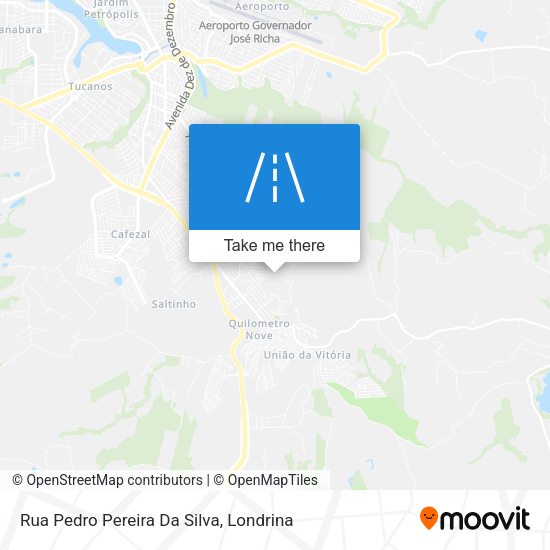Rua Pedro Pereira Da Silva map
