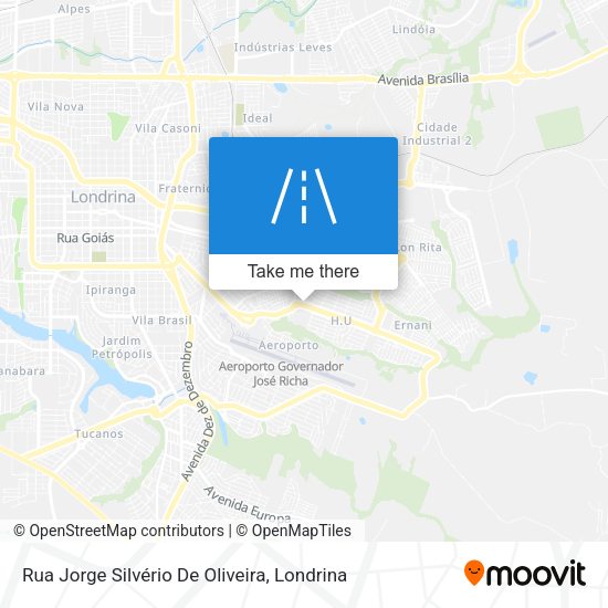 Rua Jorge Silvério De Oliveira map