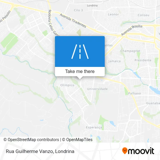 Rua Guilherme Vanzo map