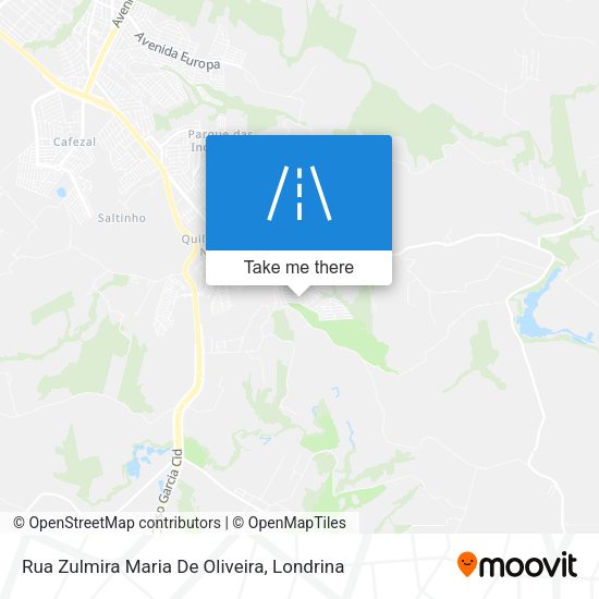 Rua Zulmira Maria De Oliveira map