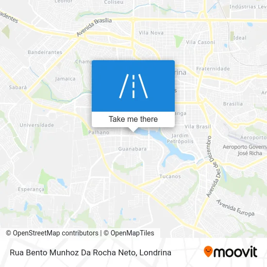 Rua Bento Munhoz Da Rocha Neto map