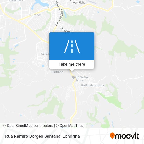 Rua Ramiro Borges Santana map