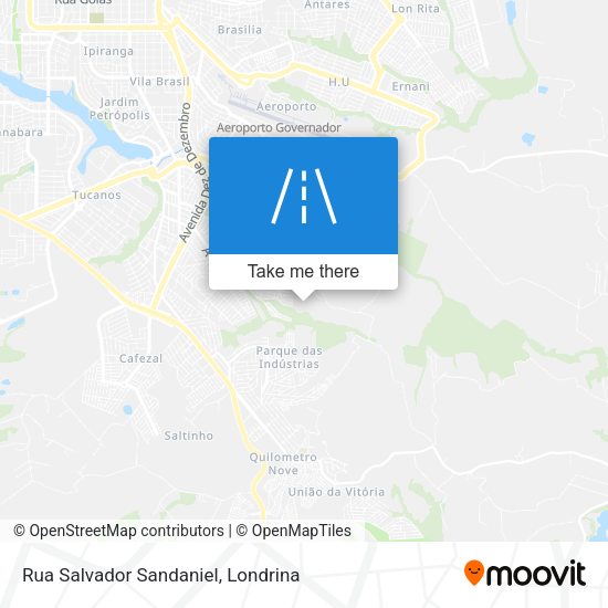 Rua Salvador Sandaniel map