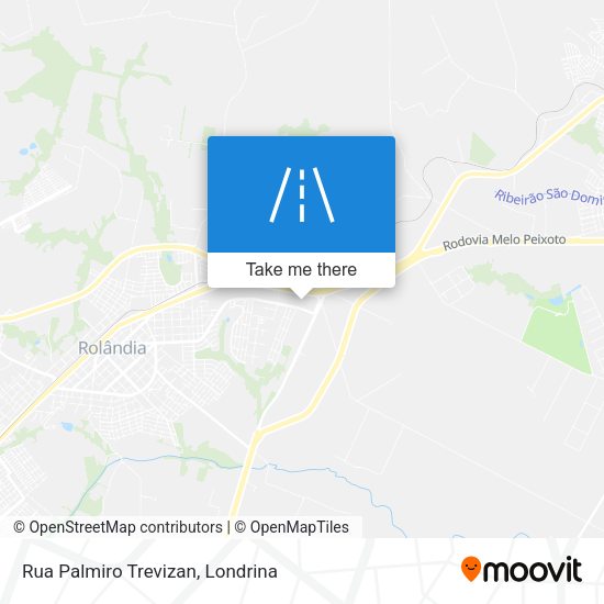 Rua Palmiro Trevizan map