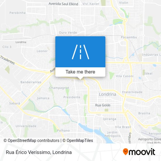 Rua Érico Veríssimo map