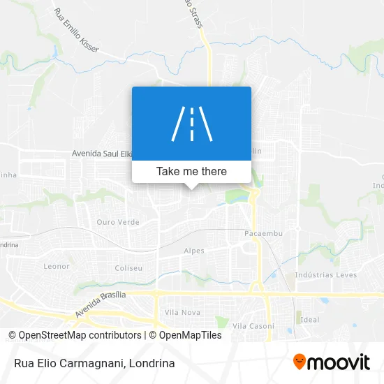Rua Elio Carmagnani map