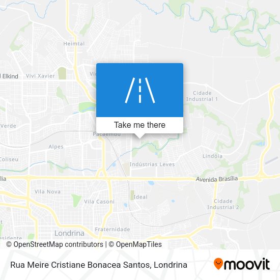 Rua Meire Cristiane Bonacea Santos map
