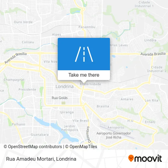 Rua Amadeu Mortari map