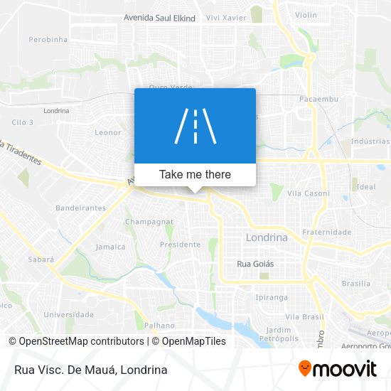 Rua Visc. De Mauá map