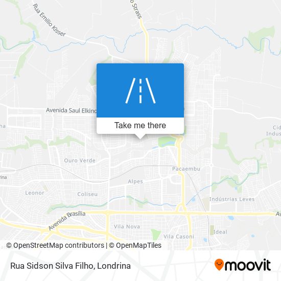 Rua Sidson Silva Filho map