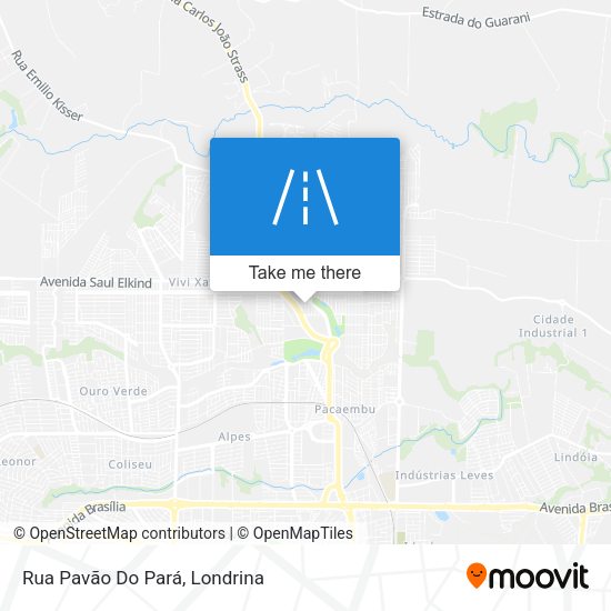 Rua Pavão Do Pará map