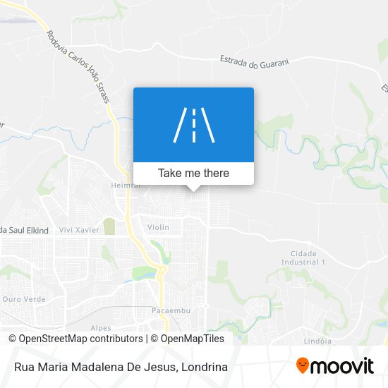 Rua Maria Madalena De Jesus map