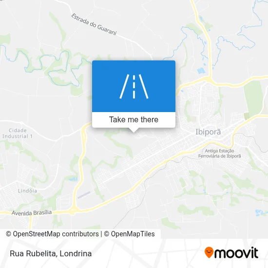 Rua Rubelita map