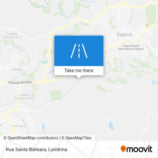 Rua Santa Bárbara map