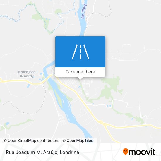 Rua Joaquim M. Araújo map