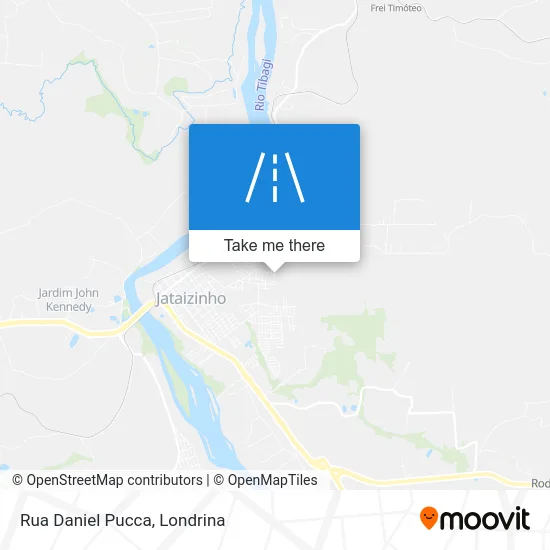 Rua Daniel Pucca map