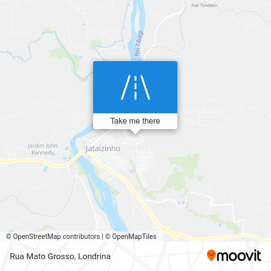 Rua Mato Grosso map