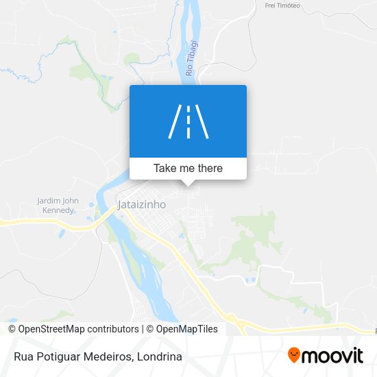 Rua Potiguar Medeiros map