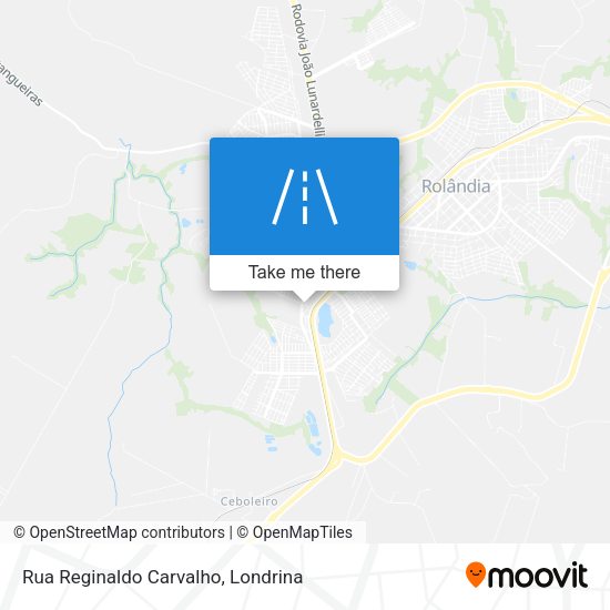 Rua Reginaldo Carvalho map