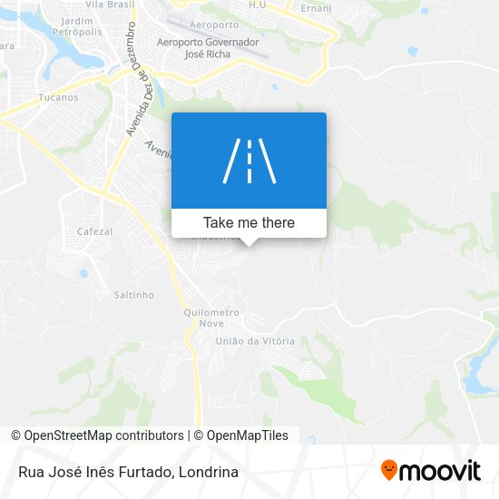 Rua José Inês Furtado map