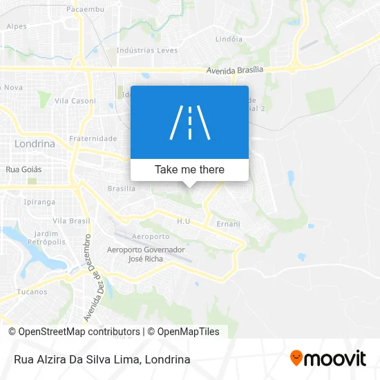Rua Alzira Da Silva Lima map