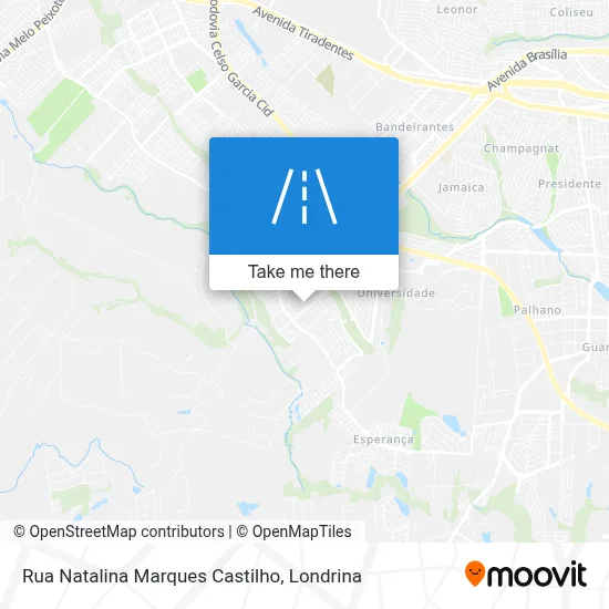 Rua Natalina Marques Castilho map