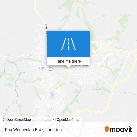 Rua Wenceslau Bráz map