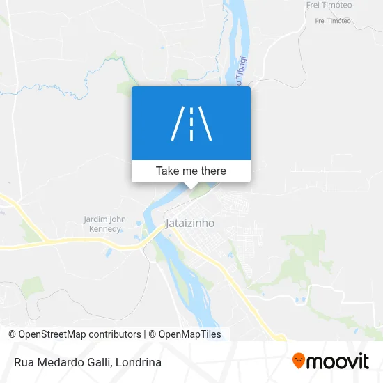 Rua Medardo Galli map