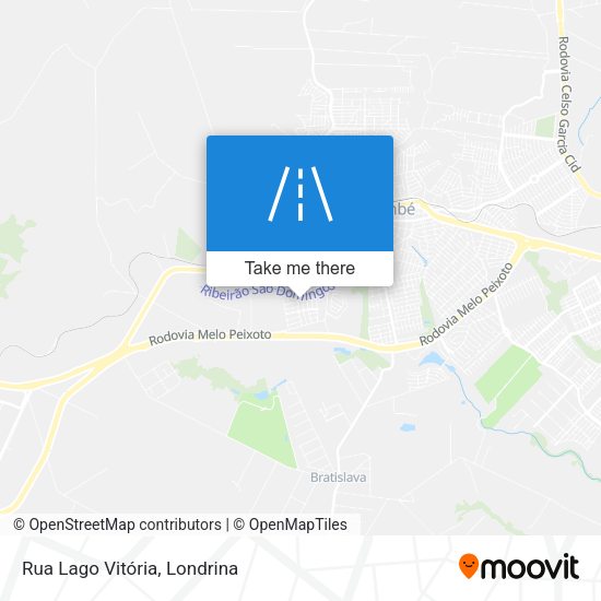 Rua Lago Vitória map