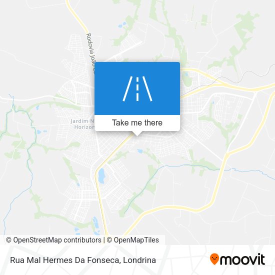 Rua Mal Hermes Da Fonseca map