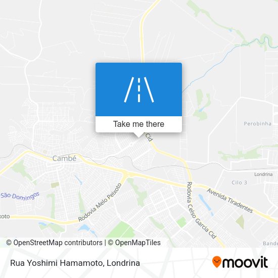 Rua Yoshimi Hamamoto map