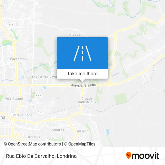 Rua Ebio De Carvalho map