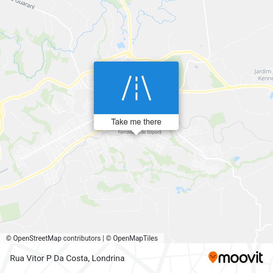 Rua Vitor P Da Costa map