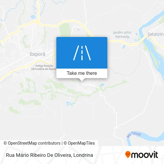 Rua Mário Ribeiro De Oliveira map