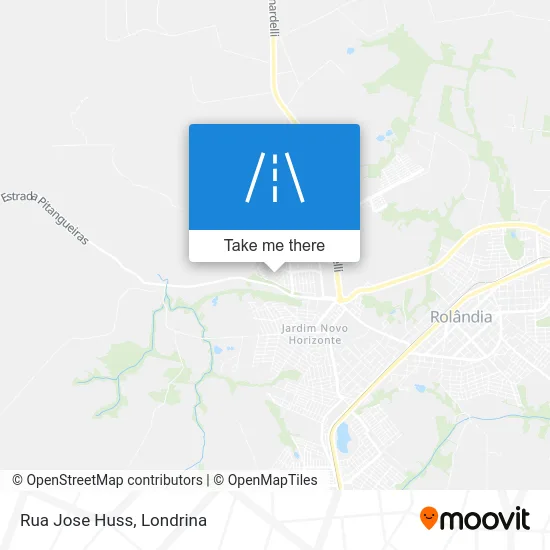 Rua Jose Huss map