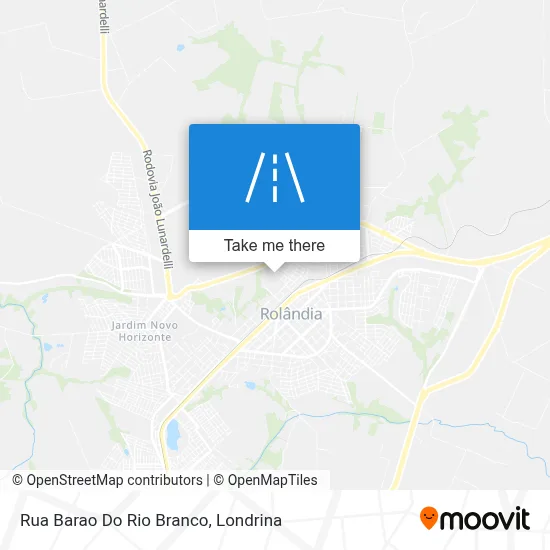 Rua Barao Do Rio Branco map