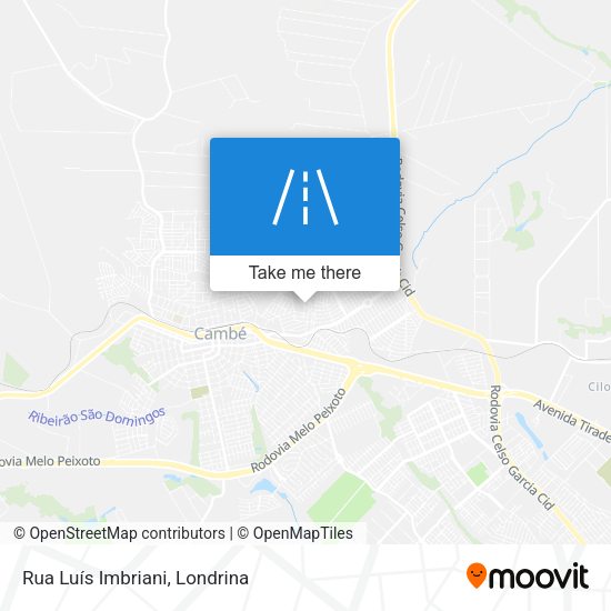 Rua Luís Imbriani map