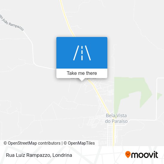Rua Luíz Rampazzo map