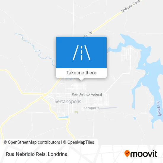 Rua Nebridio Reis map