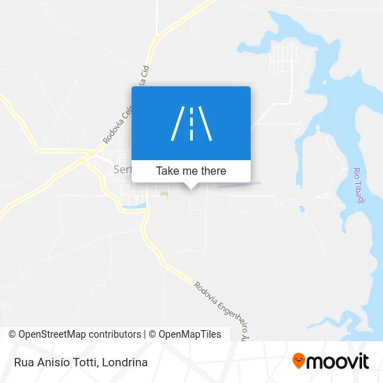 Rua Anisío Totti map