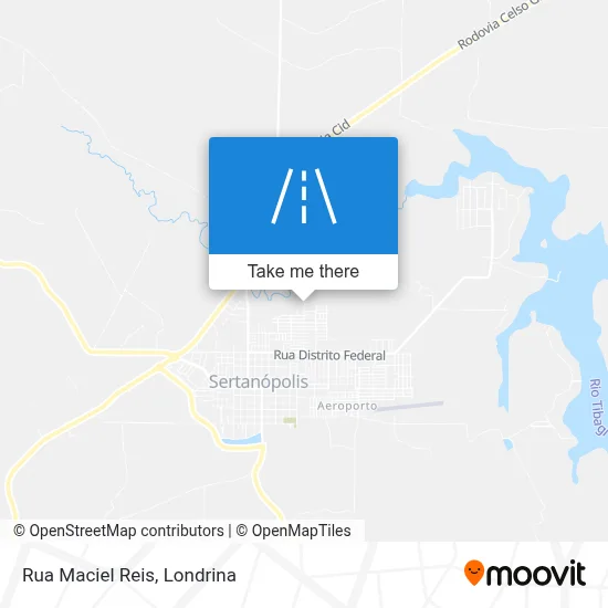 Rua Maciel Reis map